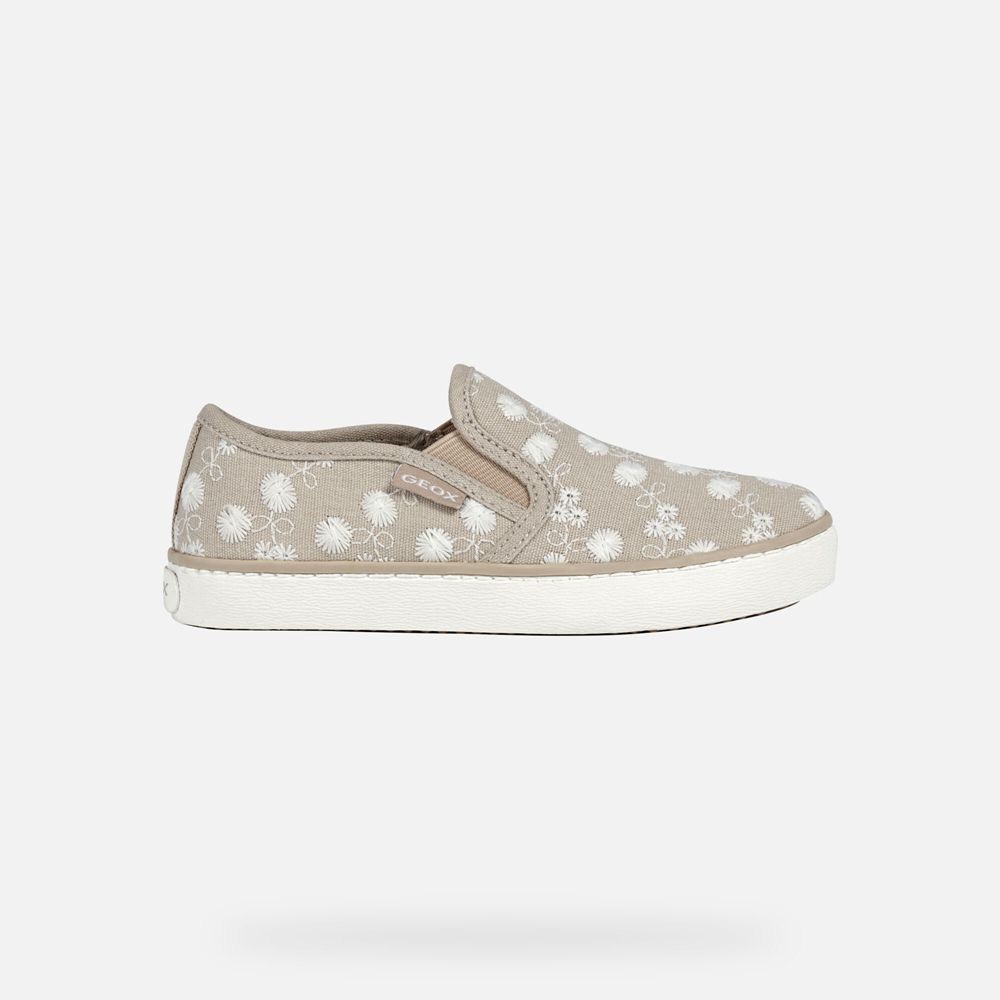 Basket Geox Kilwi - Beige - Fille 035819-FEM